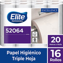 PAPEL HIGIENICO TRIPLE HOJA 20 MT 16 ROLLOS EXTRA BLANCO HOTEL (6852110811344)