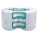 Toalla De Papel Económica Doble Hoja 2 Rollos 80 Mt
