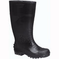 Bota Pvc Negra Punta Y Plantilla Acero N 45