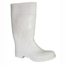 Bota Pvc Blanca Punta Acero 41