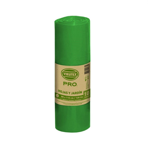 Bolsa Basura Rollo Verde 80x110 10 Un