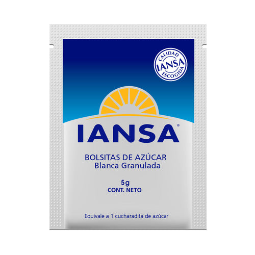 Azúcar Sachet 800 Bolsitas De 5 Gr C/U
