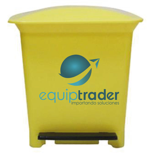 Contenedor Basura Amarillo 25 Lt