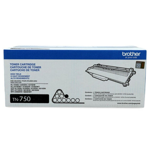 TONER BROTHER TN-750 NEGRO DCP-8110D 8000 PAGINAS (6852072538320)