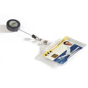 Porta Credencial Retráctil Durable 10 Un