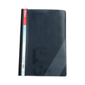 CARPETA VINIL CON ACCO CLIP Y BOLSILLO OFICIO NEGRO (6852042195152)