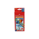 Lápices Colores Largo Triangular Grip 12 Un