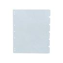 SEPARADOR CARTA 12 POSICIONES VINILICO COLOR (6851964109008)