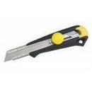 Cuchillo Cartónero 18 Mm Grande Hoja Tornillo