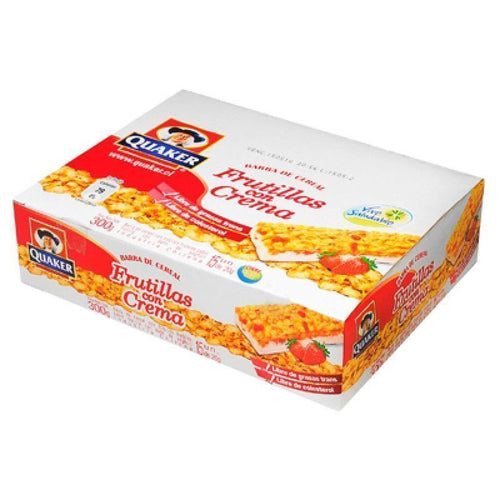 CEREAL EN BARRA SABOR FRUTILLA 20 GR X 20 UN (6852092625104)