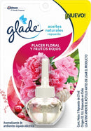 Desodorante Ambiental Eléctrico Recarga Aceite Natural Y Frutos Rojos 21 Ml